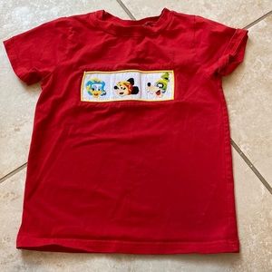 Disney Smocked Boys Shirt